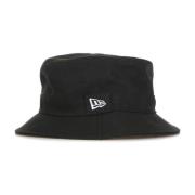 New Era Svart Fiskare Hatt Essential Hink Stil Black, Unisex