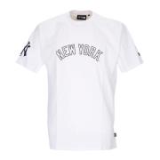 New Era Yankees Wordmark Oversize Tee Vit White, Herr