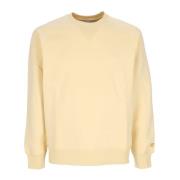 Carhartt Wip Citron/Guld Crewneck Sweatshirt Beige, Herr