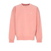 Obey Shell Pink Lättvikts Crew Neck Sweatshirt Pink, Herr