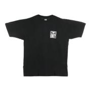 Obey Svart Eyes Icon T-shirt Black, Herr