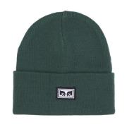 Obey Mörk Cedar Herr Beanie Mössa Green, Herr