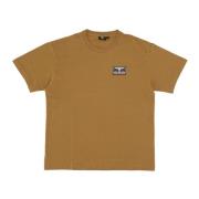 Obey Street Champaign Tee X Napapijri T-Shirt Brown, Herr