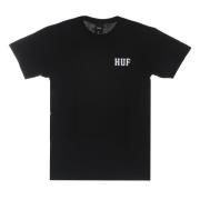 HUF Klassisk Svart Herr T-shirt Black, Herr