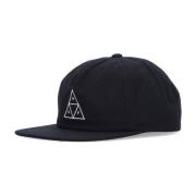 HUF Triple Triangle Snapback Keps Svart Black, Herr