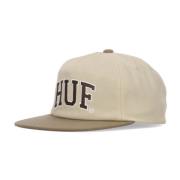 HUF Platt Skärm Snapback Keps Kräm Beige, Herr