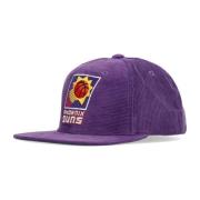 Mitchell & Ness Phoenix Suns Velvet Snapback Cap Purple, Herr