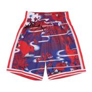 Mitchell & Ness NBA Swingman Basketball Shorts 1998 Multicolor, Herr