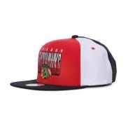 Mitchell & Ness Chicago Blackhawks Snapback Keps Röd/Svart Multicolor,...