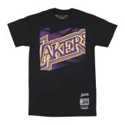 Mitchell & Ness NBA Big Face Tee Loslak Svart Black, Herr