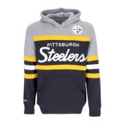 Mitchell & Ness Pittsburgh Steelers NFL Headcoach Svart Hoodie Multico...