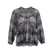 Isabel Marant Pre-owned Pre-owned Silke toppar Gray, Dam