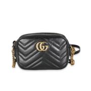 Gucci Vintage Pre-owned Laeder gucci-vskor Black, Dam