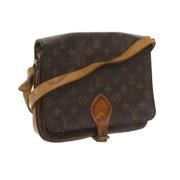 Louis Vuitton Vintage Pre-owned Canvas louis-vuitton-vskor Brown, Dam