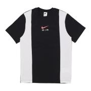 Nike Sportswear Air Top Svart/Vit T-shirt Black, Herr