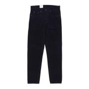 Carhartt Wip Velvet Jeans Regular Fit Smal Skuren Blue, Herr