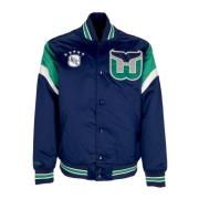 Mitchell & Ness NHL Heavyweight Bomberjacka Whalers Blue, Herr