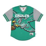 Mitchell & Ness NFL Jumbotron 3.0 Mesh V-neck Jersey Green, Herr