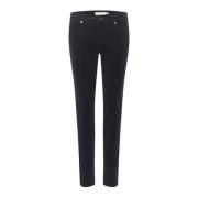 InWear Marinblå Klassiska Jeans Black, Dam