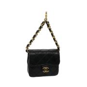 Chanel Vintage Pre-owned Tyg chanel-smycken Black, Dam