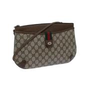 Gucci Vintage Pre-owned Canvas gucci-vskor Beige, Dam