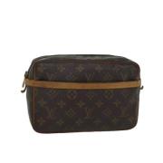 Louis Vuitton Vintage Pre-owned Canvas louis-vuitton-vskor Brown, Dam