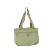 Prada Vintage Pre-owned Nylon prada-vskor Green, Dam