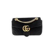 Gucci Vintage Pre-owned Nylon gucci-vskor Black, Dam