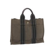 Hermès Vintage Pre-owned Bomull handvskor Gray, Dam