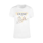 Guess Kortärmad T-shirt White, Dam