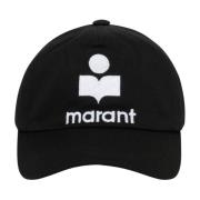 Isabel Marant Svart Tyron Baseball Cap Black, Dam