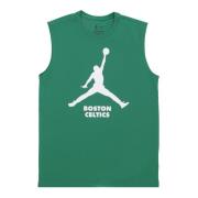 Jordan Boston Celtics Tee Celebration Logo Green, Herr