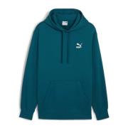 Puma Hoodie Sweatshirt Klassisk Stil Green, Herr