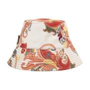 Etro Blommig Paisley Bucket Hat Multicolor, Dam