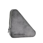 Balenciaga Vintage Pre-owned Laeder balenciaga-vskor Gray, Dam