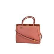 Fendi Vintage Pre-owned Laeder handvskor Pink, Dam