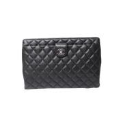 Chanel Vintage Pre-owned Laeder chanel-vskor Black, Dam