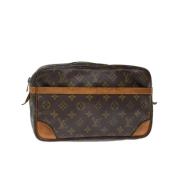 Louis Vuitton Vintage Pre-owned Canvas louis-vuitton-vskor Brown, Dam