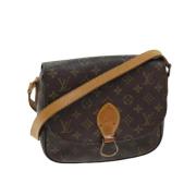 Louis Vuitton Vintage Pre-owned Canvas louis-vuitton-vskor Brown, Dam