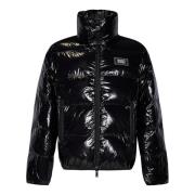 Dsquared2 Svart Quiltad Dunjacka Aw24 Black, Herr