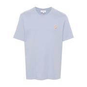 Maison Kitsuné Chillax Fox Patch Jersey T-shirt Blue, Herr