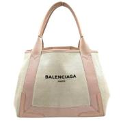 Balenciaga Vintage Pre-owned Canvas handvskor Pink, Dam