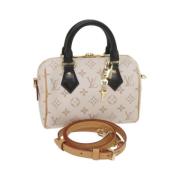 Louis Vuitton Vintage Pre-owned Canvas handvskor Pink, Dam