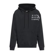 MM6 Maison Margiela Hoodie Black, Herr