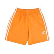 Adidas Orange 3-Stripes Badshorts Orange, Herr