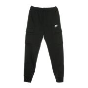 Nike Cargo Fleece Tracksuit Byxor Svart/Vit Black, Herr