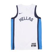 Nike Grekland Basket Tank Top Vit/Blå Multicolor, Herr