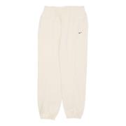 Nike Fleece Tracksuit Byxor Wide Leg Beige, Dam