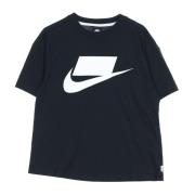 Nike Mörk Obsidian/Vit Dam T-shirt Black, Dam