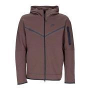 Nike Tech Fleece Zip Hoodie Brown, Herr